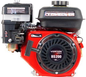 Двигатель VERTON GARDEN BS-200/19 (раб.V¶двиг.196 см3,макс. мощн.4.8кВт/6.5л.с,d вала 19мм,V топ.бак