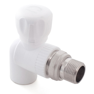 Кран PPR д/радиатора угл. 20х1/2