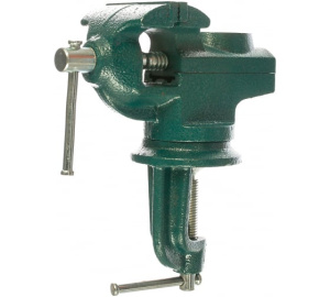 Тиски слесарные настольные, 65мм, поворотные,с наковальней, Sturm!