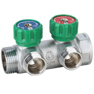 Коллектор Gappo евроконус 1х3/х2 вых G1002.02