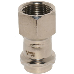 ROMMER Переходник ВПр-ВР, 18х1/2, из нержавеющей стали прессовой