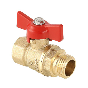 Кран шар. СТАНДАРТ баб. и вн-нар.резьбой 1/2