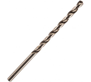 Сверло по металлу 8,0 x 165 мм, заточка 135 градусов, Р6М5/HSS, удлиненное