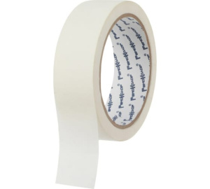 Лента клейкая малярная, на бумажной основе, клей - синтетический каучук, 25ммх40м