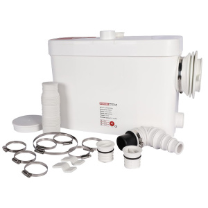 Канализационная насосная установка ROMMER BIOLIFT R-4S, выход сбоку 1*100 мм/3*40 мм