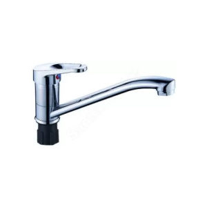 Смеситель для кухни AQUATTRO Q01-1254 одноруч,длин изл22см,гайк,ручк-пласт,б/подвод [2/20]