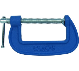 Струбцина G-образная, 75 мм / 3'', чугун, оцинкованный винт, СОЮЗ