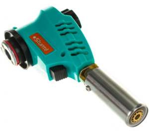 Горелка газовая, пьезоподж.(курок),рег.пламени,увелич. мощность, Sturm!