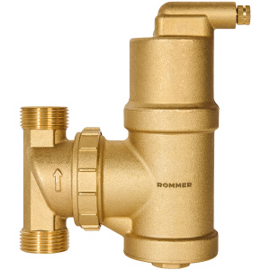 ROMMER Сепаратор воздуха поворотный ВР 1