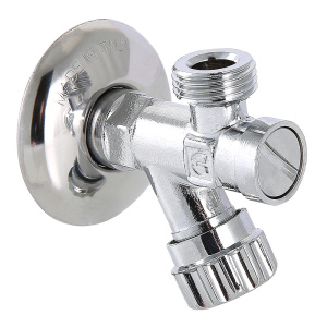 Вентиль с фильтром для подключения сантехнических приборов 1/2