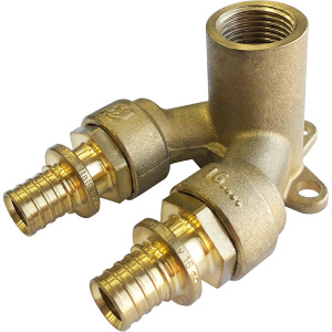 Проточный настенный угольник STOUT 20x1/2