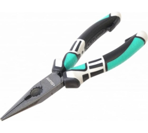 Длинногубцы 160мм, CrV, тефлоновое покрытие, TPE рукоятки, Sturm!