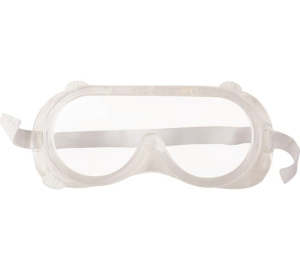 Очки защитные С НЕПРЯМ. ВЕНТИЛЯЦИЕЙ,ПРОЗРАЧНЫЕ 2мм ПОЛИКАРБОНАТ пр-во РФ СОЮЗ