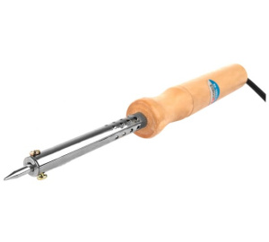 Электропаяльник 40ВТ, ДЕРЕВЯННАЯ рукоятка, СОЮЗ