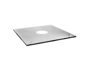 Экран защитный (430/0,5 мм) 500*500 с отверст.Ф115