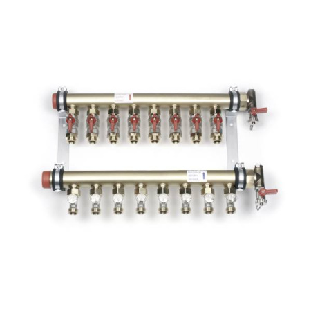 Распределительный коллектор REHAU IVKE на 12 контуров