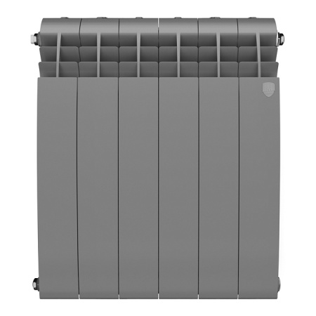 Радиатор биметаллический Royal Thermo BILINER B 500 Серебристый - 6секц