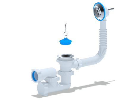 Сифон для ванны Ани регулируемый Е 250