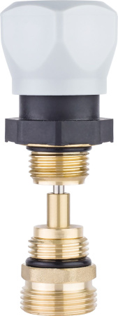 Клапан регулировачный коллекторный с переходником 1/2х3/4/10/1