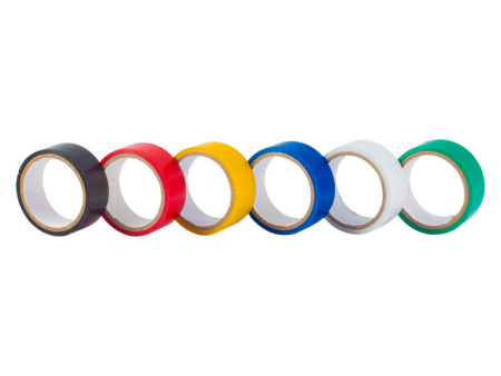 Лента изоляционная, ПВХ, синяя, клей - синтет. каучук, 19ммх20м, толщина 130мкм, (шт.)