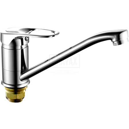 Смеситель для кухни RAINSBERG R4803F одноруч, с длинным изливом 22см, шпил [1/10]