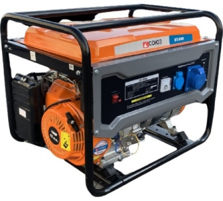 Бензогенератор СОЮЗ, 5,5 кВт, ручн старт, 63.1 кг
