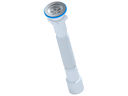 Сифон для раковины Ани гофр. L=800  1 1/2*40/50 /60/ G106