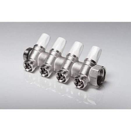 Распределительный коллектор REHAU G1 4 отвода G 3/4