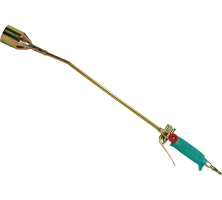 Горелка кровельная газовоздушная, 70см, рычаг, латунный регулятор, Sturm!