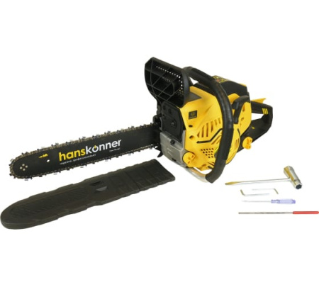 Бензопила 1.6 кВт / 2.4 лс, 45 см3, шина 16