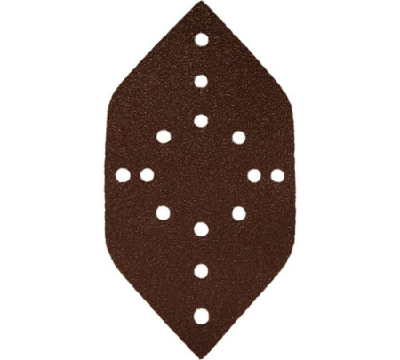 Шлифбумага ромб 108х208мм, зерно 040 5шт  Sturm!
