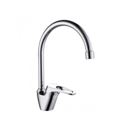 Смеситель для кухни AQUATTRO Q01-2250 одноруч, выс изл21 см, гайк, б/подводки [1/10]