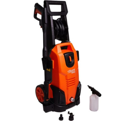 Мойка высокого давления Sturm!, 2.3кВт, 165 бар, ФУНКЦИЯ ВСАСЫВАНИЯ, катушка, колеса