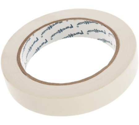 Лента клейкая малярная, на бумажной основе, клей - синтетический каучук, 19ммх40м