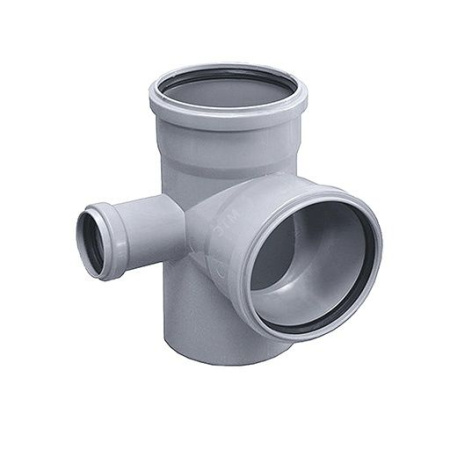 Крестовина ПП двухплоскостная левая 90* Ду-110х50