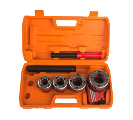 Резьбонарезной набор, 4 клуппа (1/2