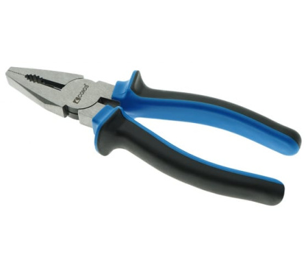 Пассатижи ОСОБО ПРОЧНЫЕ ГУБКИ , двухкомп. рукоятки, CrV, 180 мм, СОЮЗ
