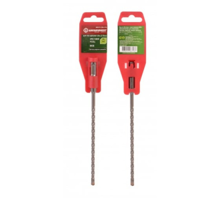 Бур SDS+ 06х210 крестовой резец ВК8 спираль S4 БОЕКОМПЛЕКТ