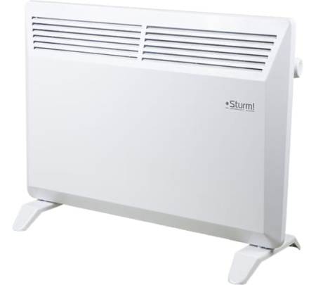 Конвектор 2000Вт,эл-т X-shape,колёса,механ.термост,напол,защ.от перегр/опрок.Sturm!