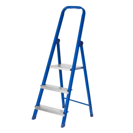 Стремянка стальная комбинированная, 3 ступени, (шт.)