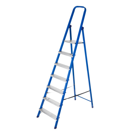 Стремянка стальная комбинированная, 7 ступеней, (шт.)