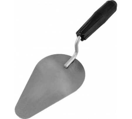 Кельма печника пластмассовая ручка, овал, 170мм