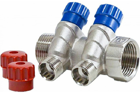 Коллектор с регулирующими вентилями VALTEC 3/4