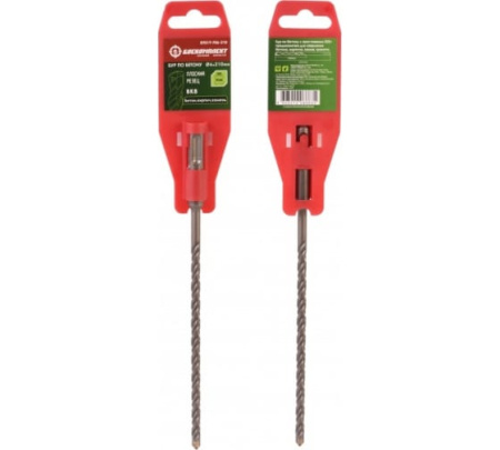 Бур SDS+ 06х210 плоский резец ВК8 спираль S4 БОЕКОМПЛЕКТ