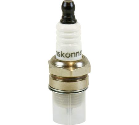 Свеча зажигания для бензопил, M14*1,25, резистор, шестигранник 19, Hanskonner