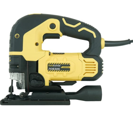 Лобзик электрический Hanskonner, 850Вт, 100/8мм (дер/мет) МЕТАЛЛ.РЕДУКТОР,быстрая рег.