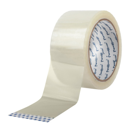 Лента клейкая упаковочная, прозрачная, клей - акрил, 48ммх120м, толщина 45 мкм, (шт.)