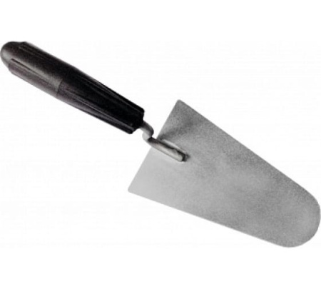 Кельма каменщика пластмассовая ручка, полукруг, 180мм