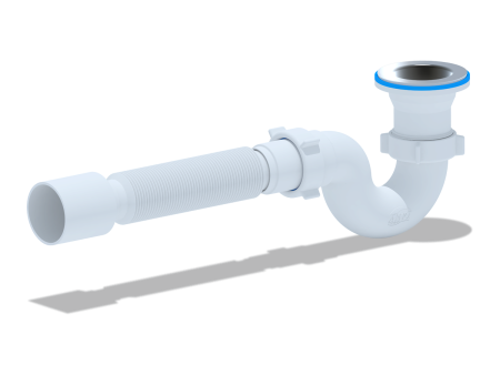 Сифон для душевого поддона 1 1/2*40 с г/т 40*50 /45/ E115