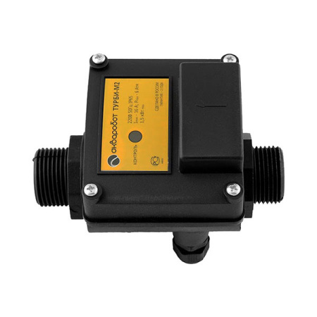 Блок управления насосом ТУРБИ-М2 (1,5-3,0 бар), Чувствит.- 2л/мин, до 1,5 кВт, упр. по потоку
